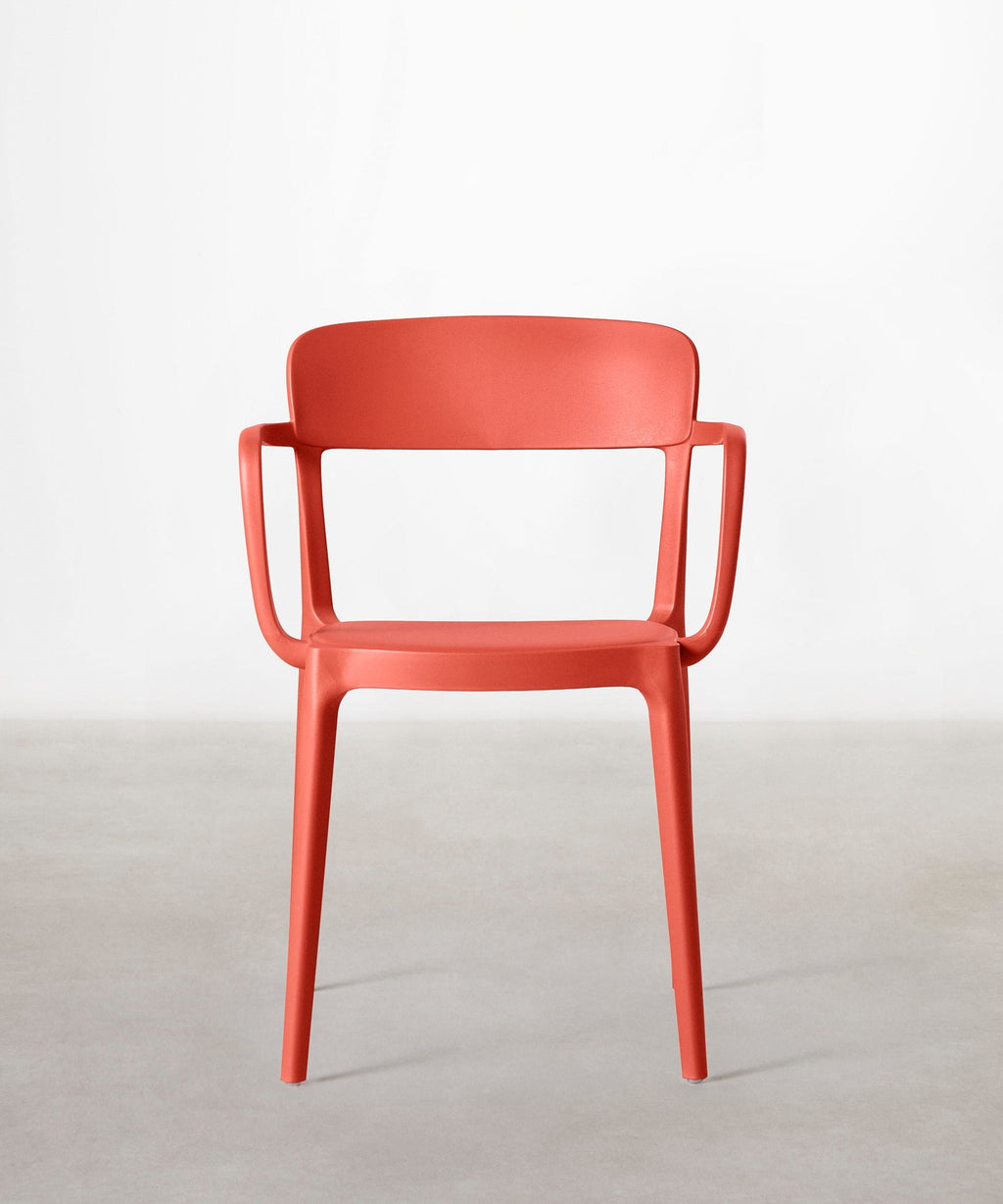 Chaise en polypropylène avec accoudoirs Saria