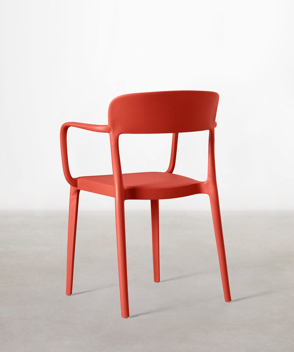 Chaise en polypropylène avec accoudoirs Saria