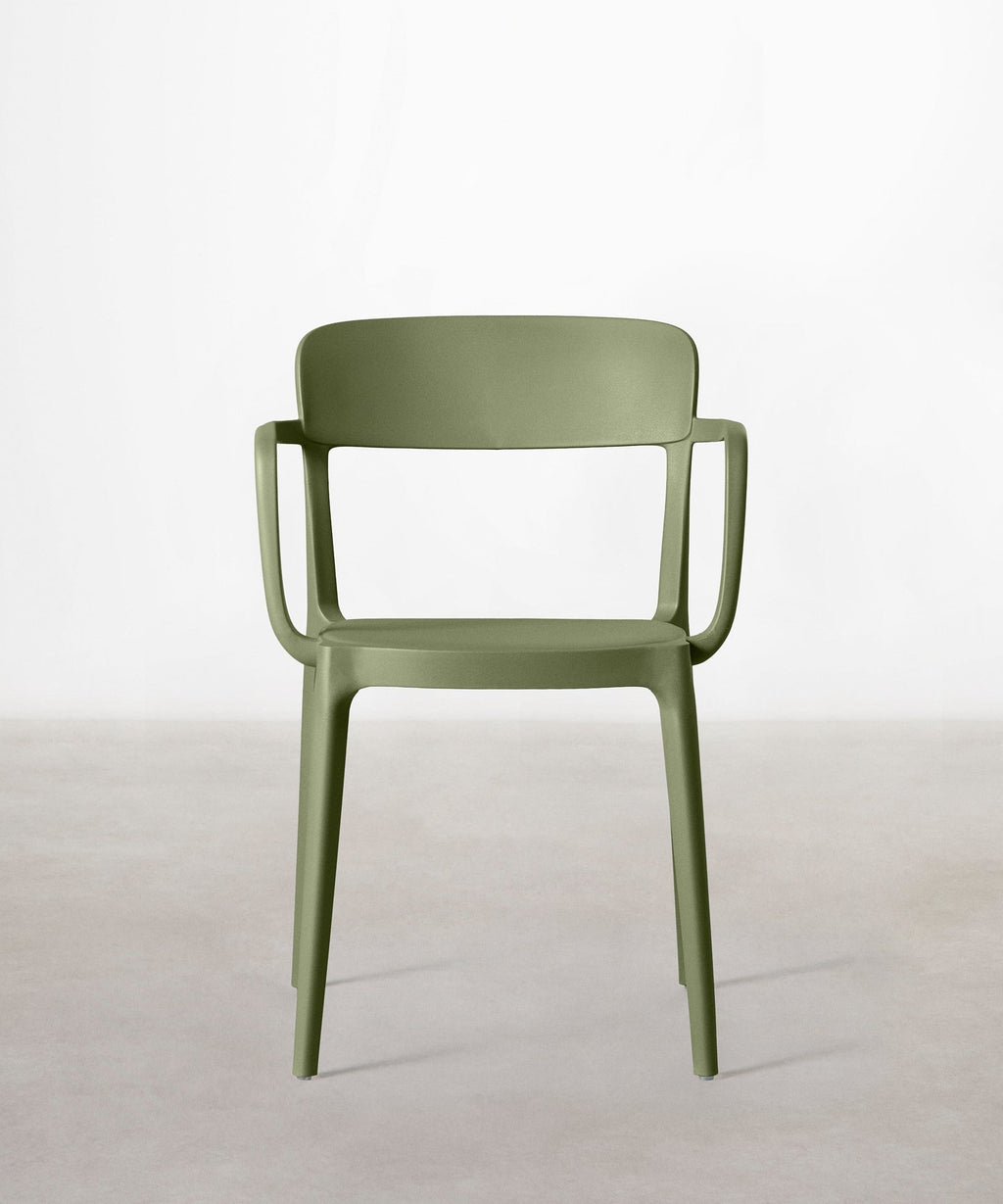 Chaise en polypropylène avec accoudoirs Saria