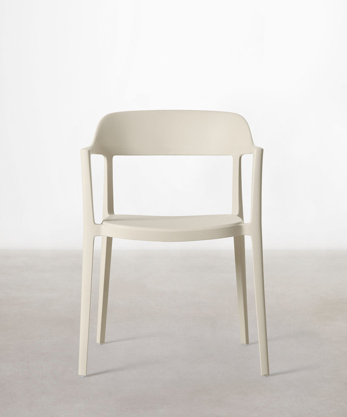 Chaise en polypropylène avec accoudoirs Naomi