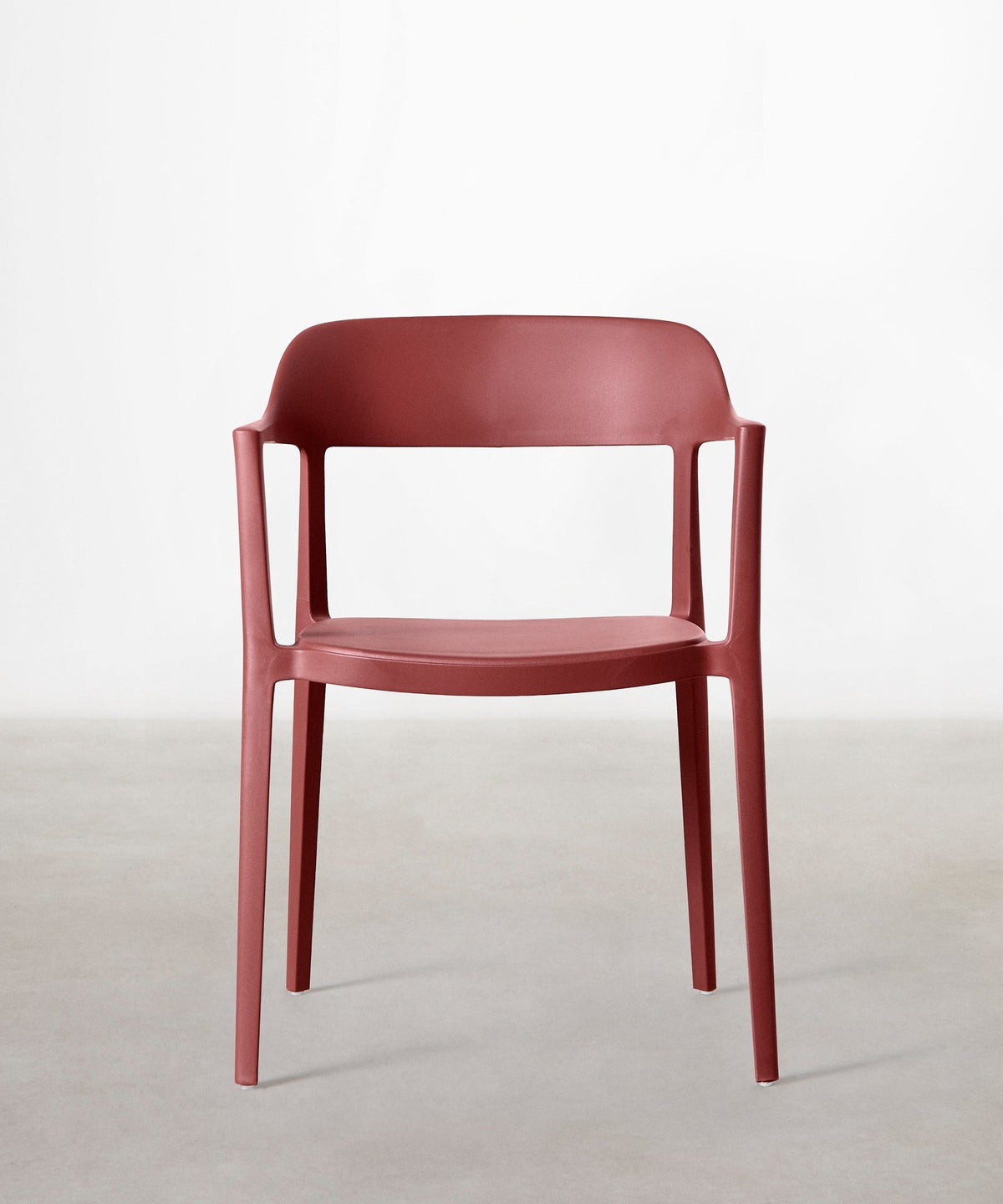 Chaise en polypropylène avec accoudoirs Naomi