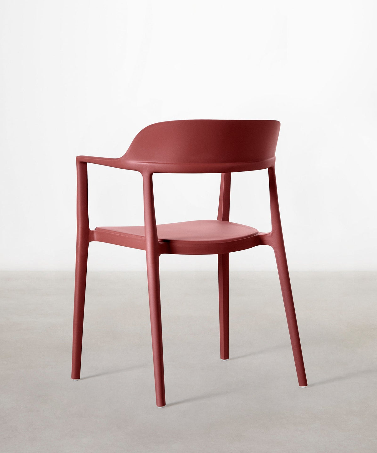 Chaise en polypropylène avec accoudoirs Naomi
