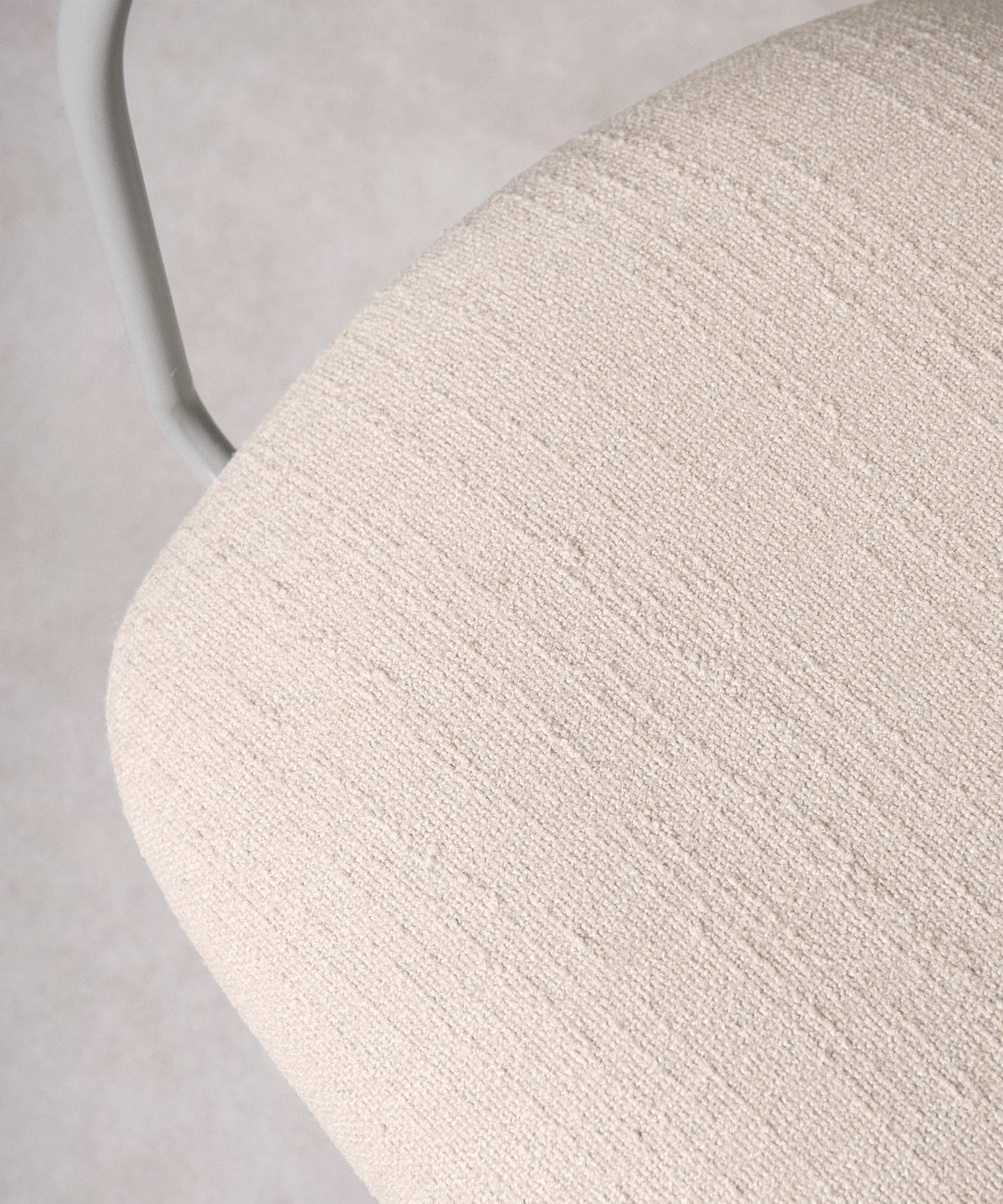 Chaise de Salle à Manger en Tissu et Métal avec Accoudoirs Moritz Arms