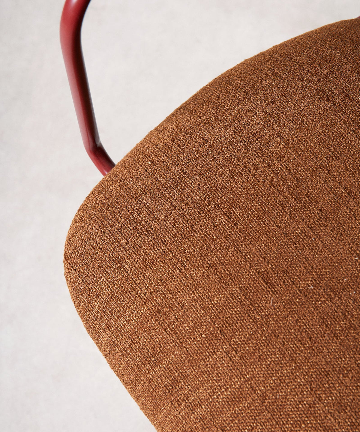 Chaise de Salle à Manger en Tissu et Métal avec Accoudoirs Moritz Arms