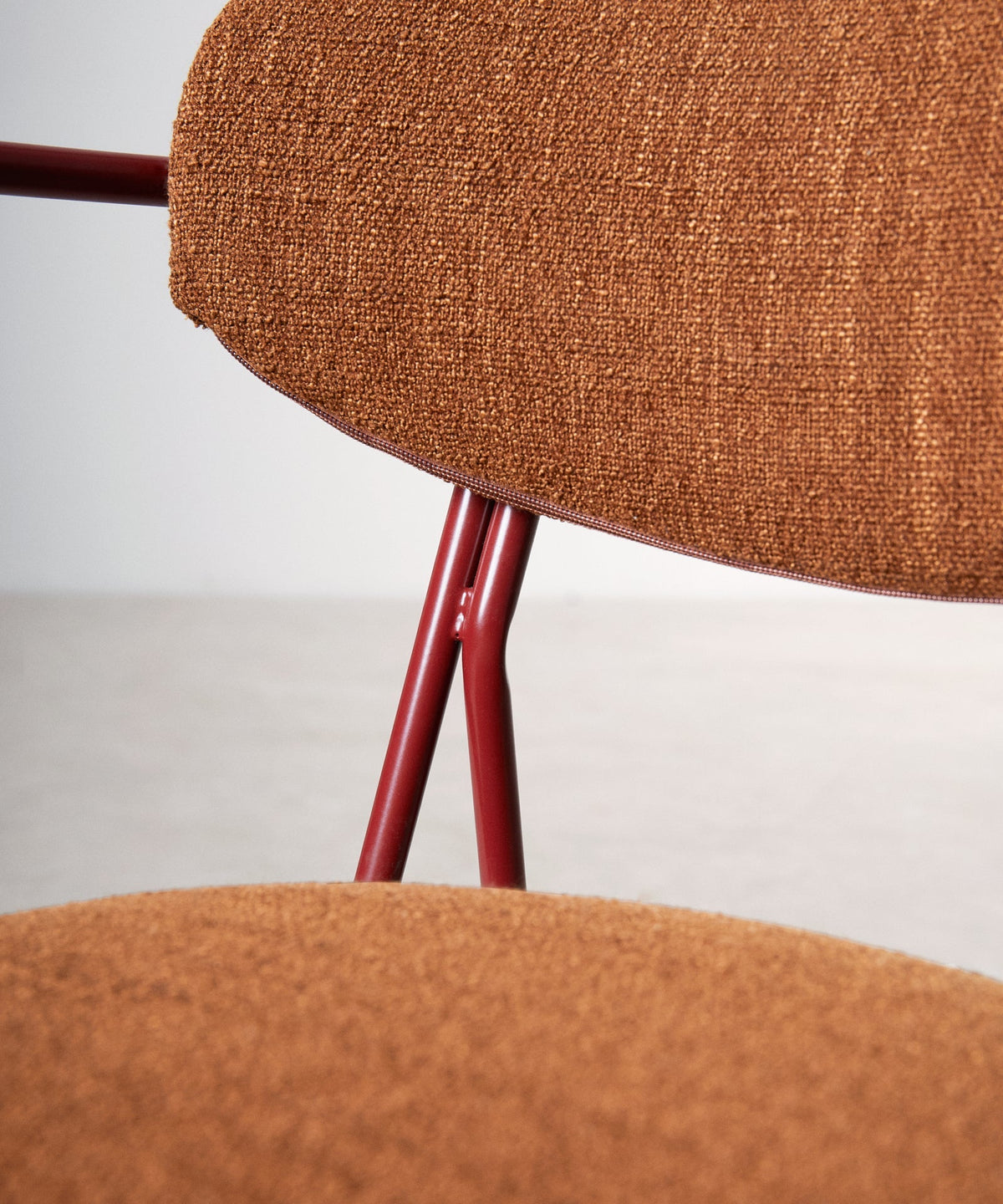 Chaise de Salle à Manger en Tissu et Métal avec Accoudoirs Moritz Arms