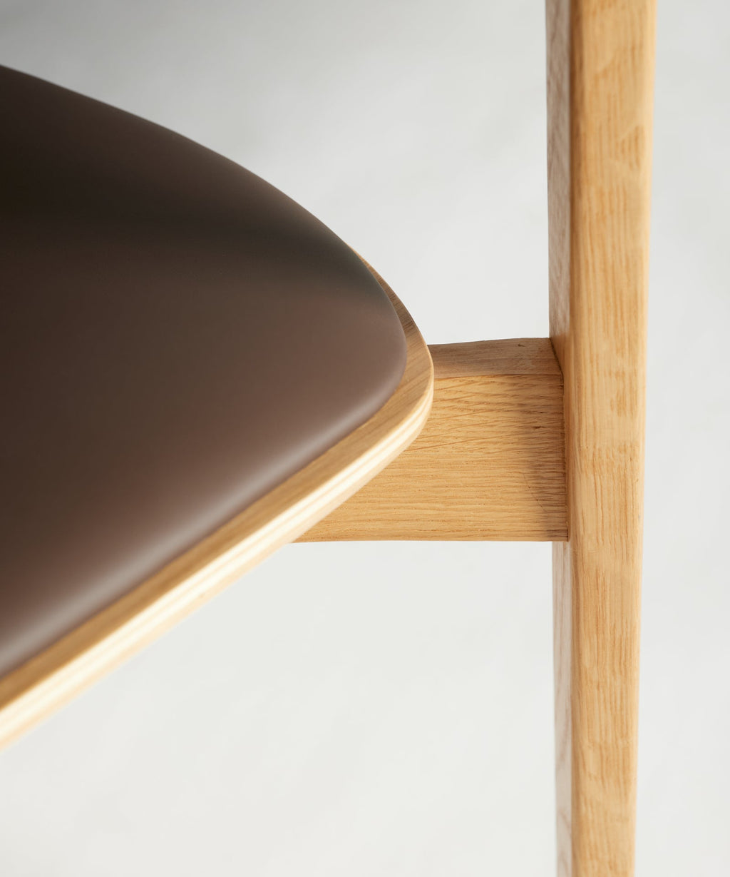 Chaise de Salle à Manger en Bois Massif Petra