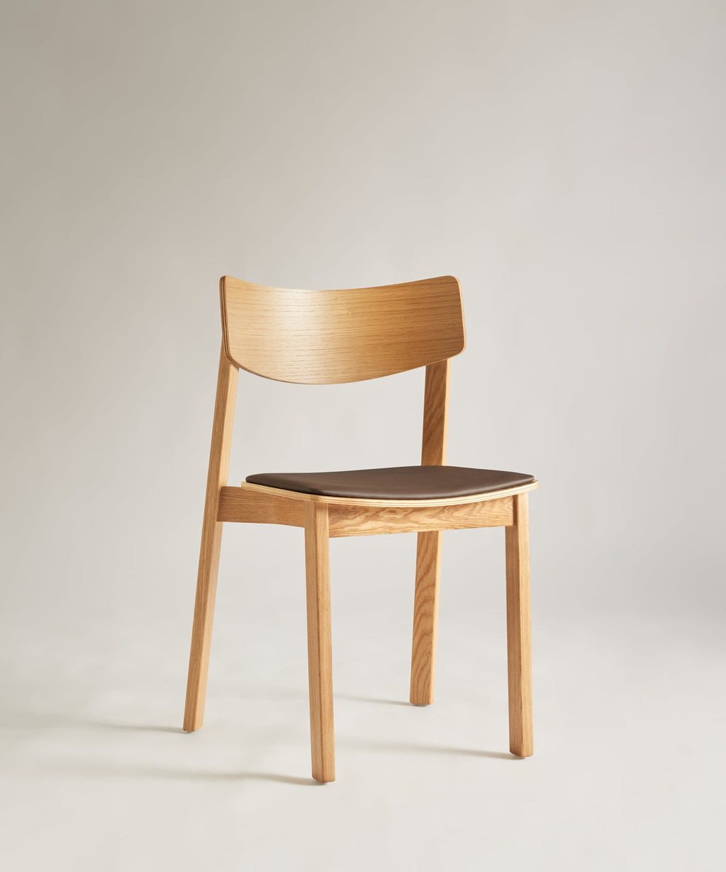 Chaise de Salle à Manger en Bois Massif Petra
