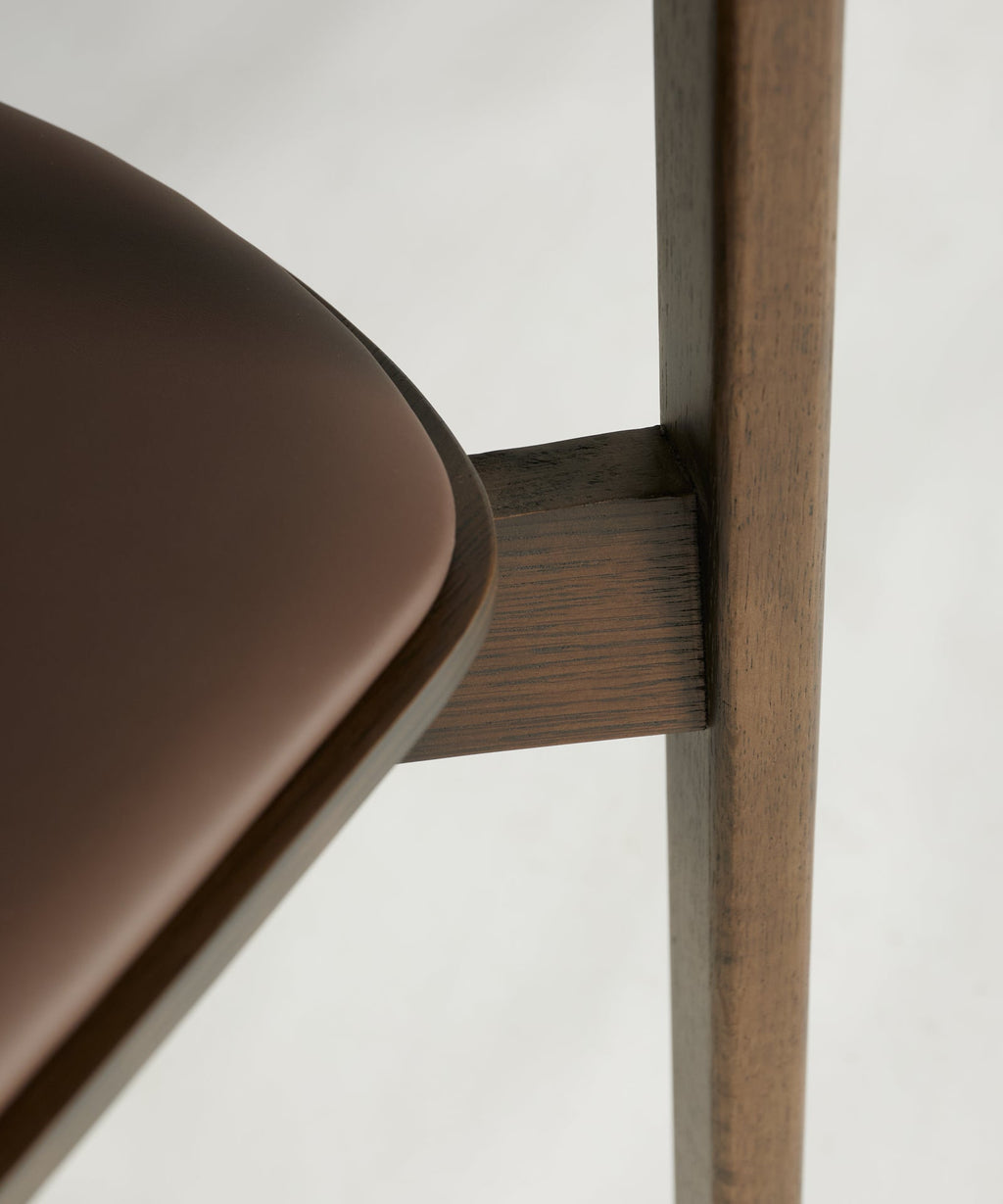 Chaise de Salle à Manger en Bois Massif Petra