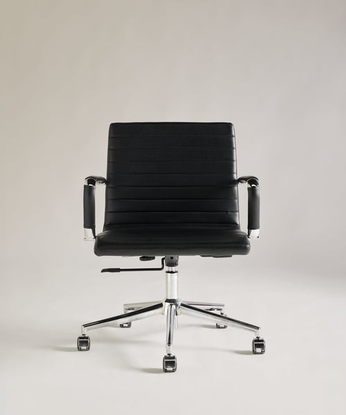 Chaise de Bureau en Similicuir Elson Low Back