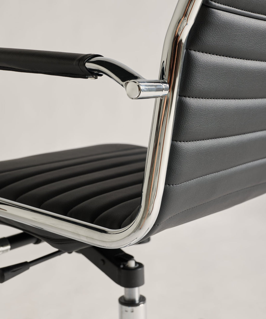 Chaise de bureau en similicuir  Marlow Low Back