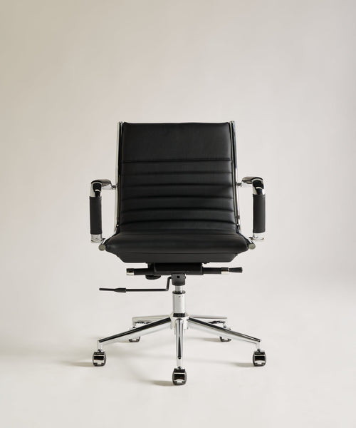 Chaise de bureau en similicuir  Marlow Low Back