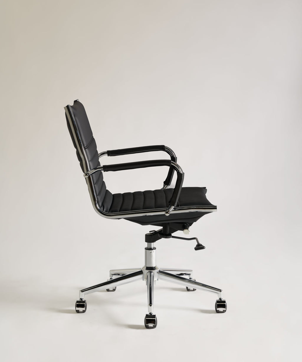 Chaise de bureau en similicuir  Marlow Low Back