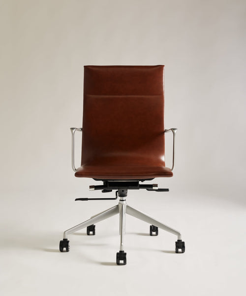 Chaise de Bureau en Similicuir High Back Miller