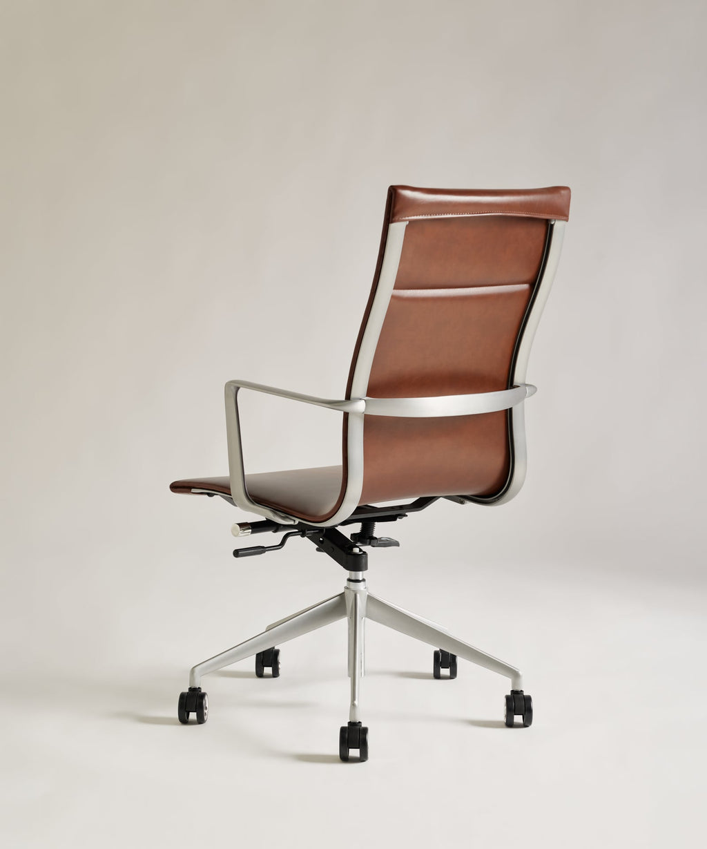 Chaise de Bureau en Similicuir High Back Miller