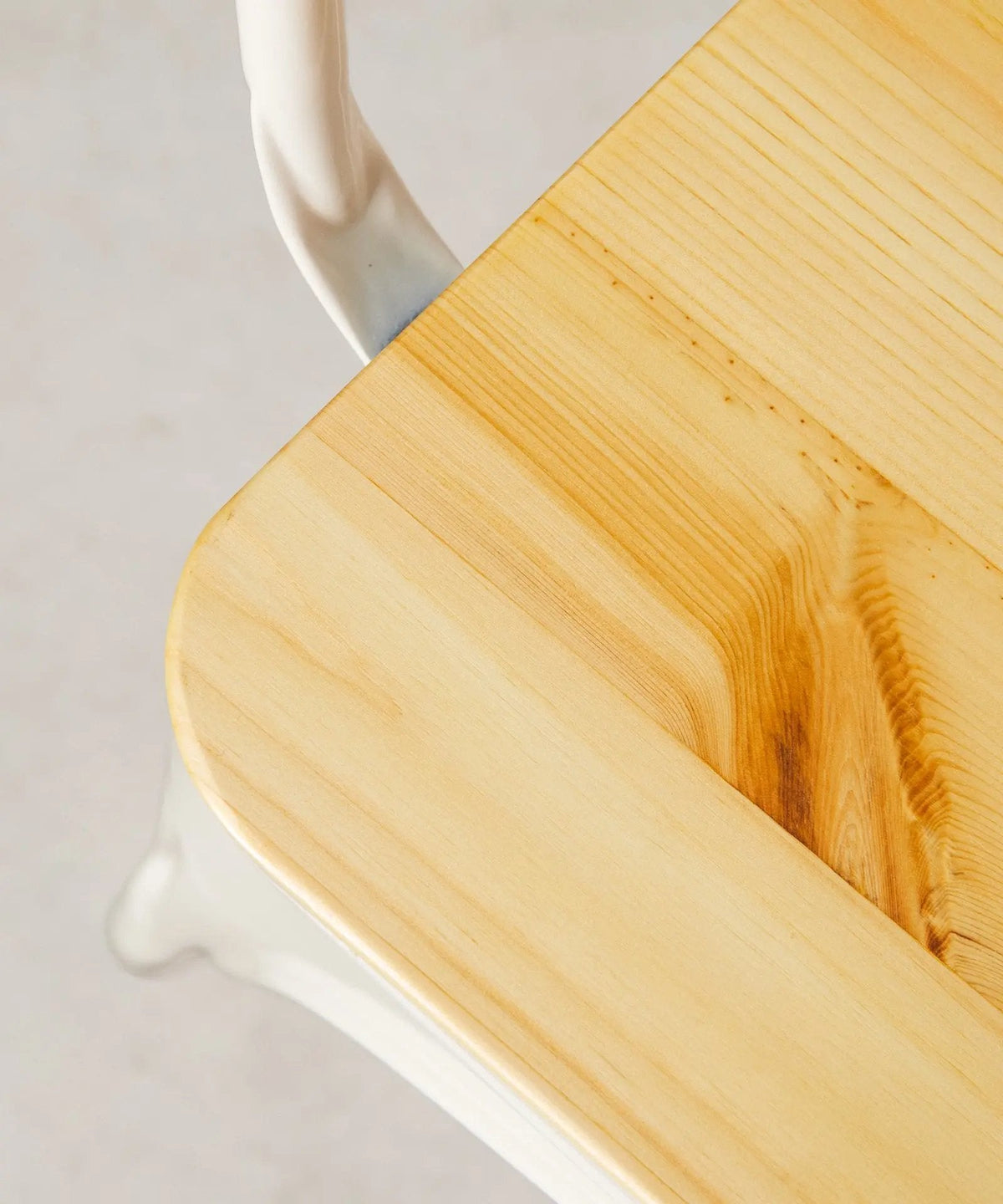 Chaise de Salle à Manger en Métal et Bois Tolik Wood