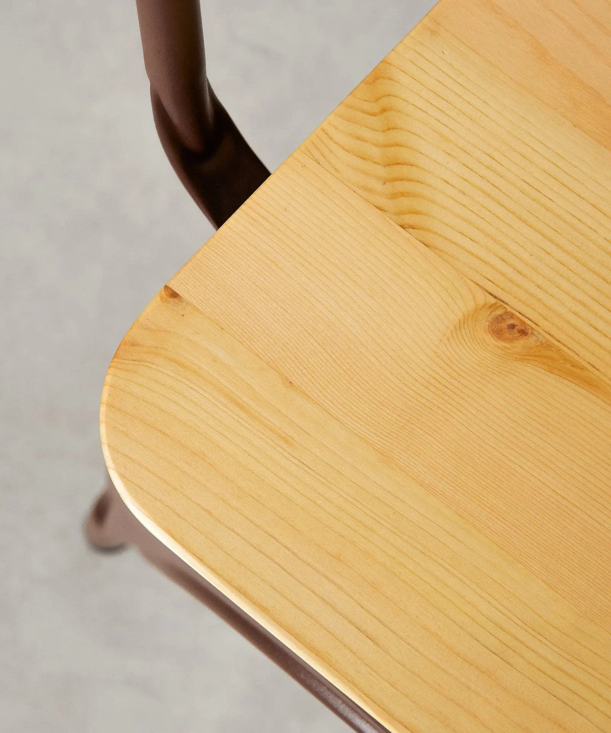 Chaise de Salle à Manger en Métal et Bois Tolik Wood