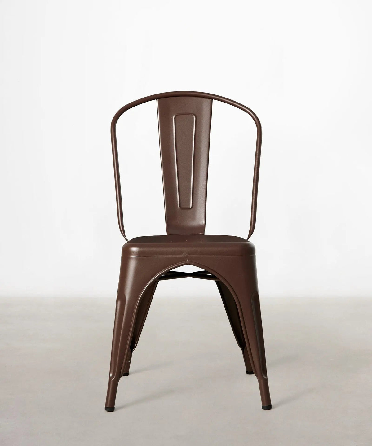 Chaise de salle à manger en métal Tolik