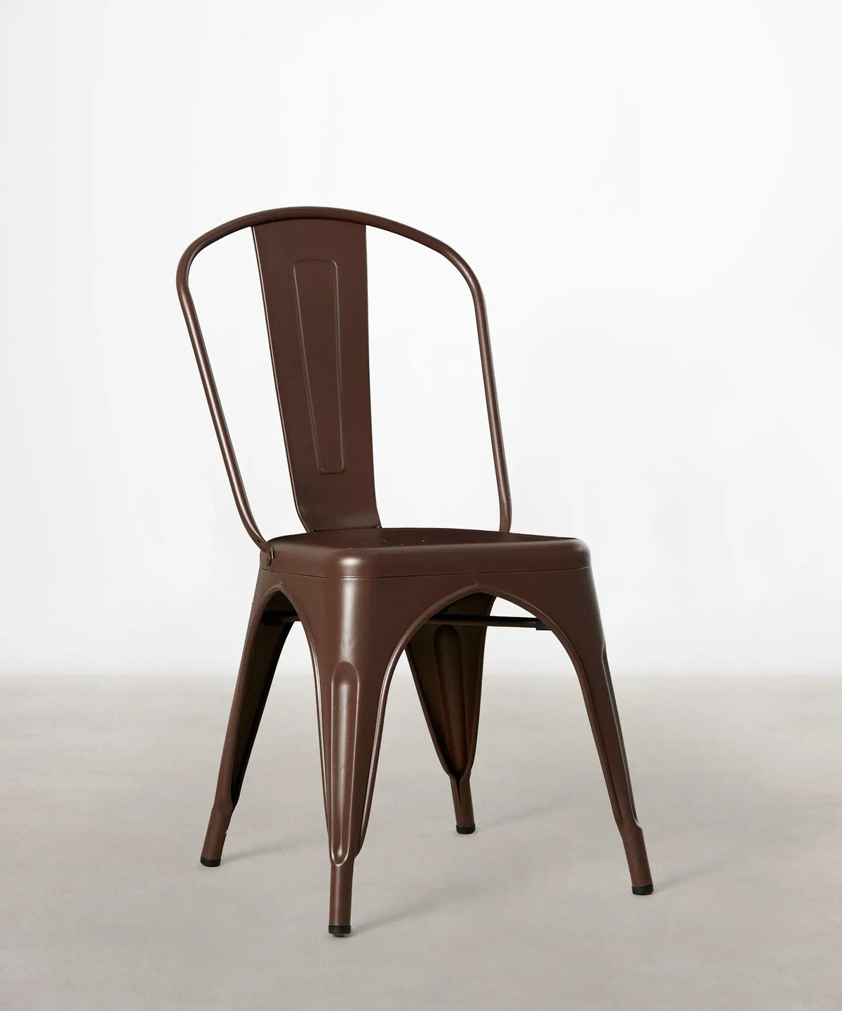 Chaise de salle à manger en métal Tolik