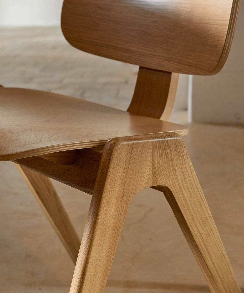 Chaise de salle à manger en bois Vega