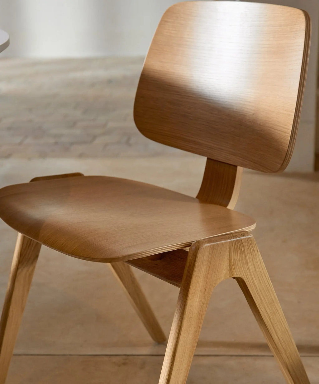 Chaise de salle à manger en bois Vega