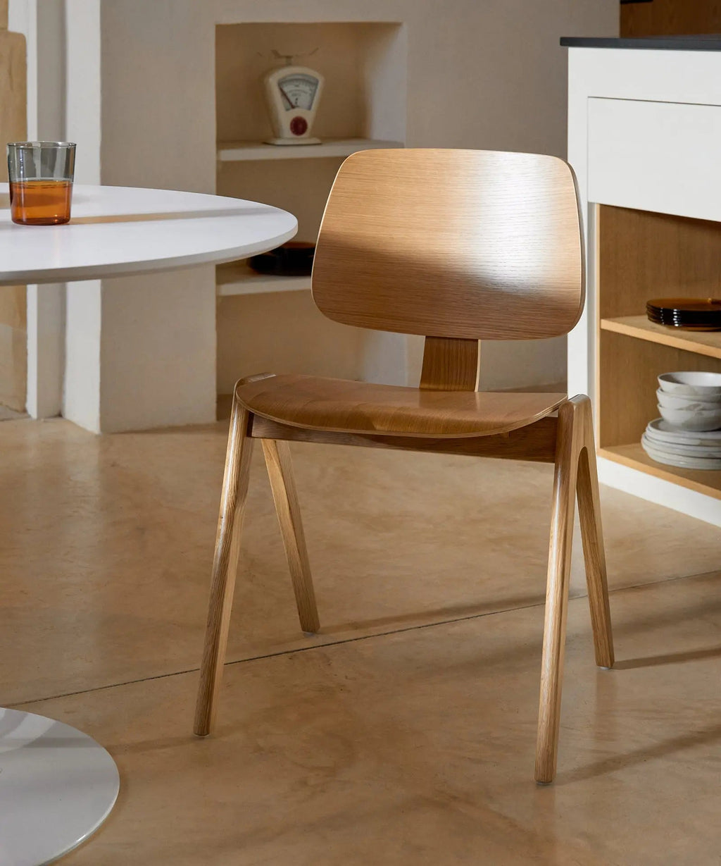 Chaise de salle à manger en bois Vega