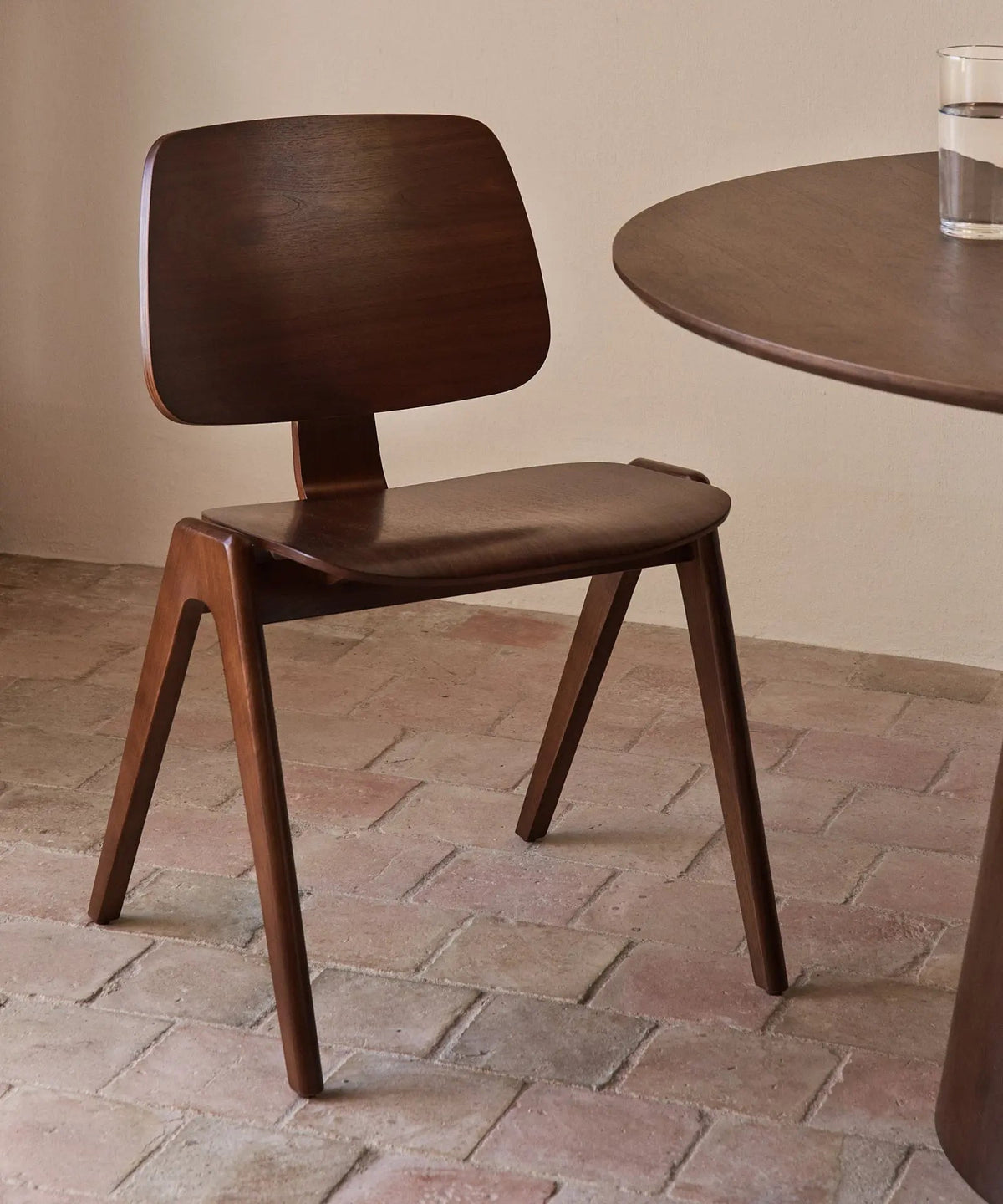 Chaise de salle à manger en bois Vega