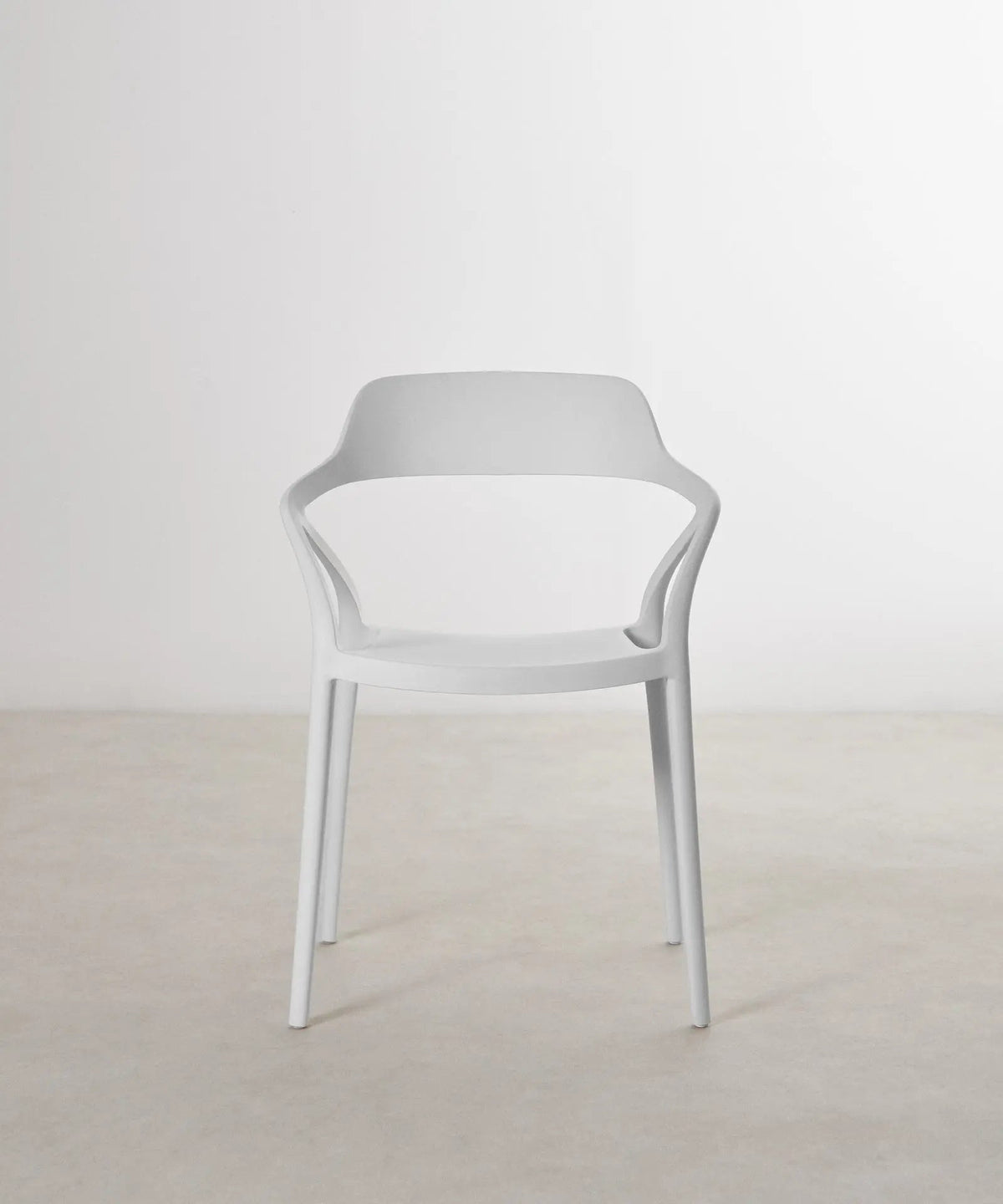Chaise en polypropylène avec accoudoirs Grace