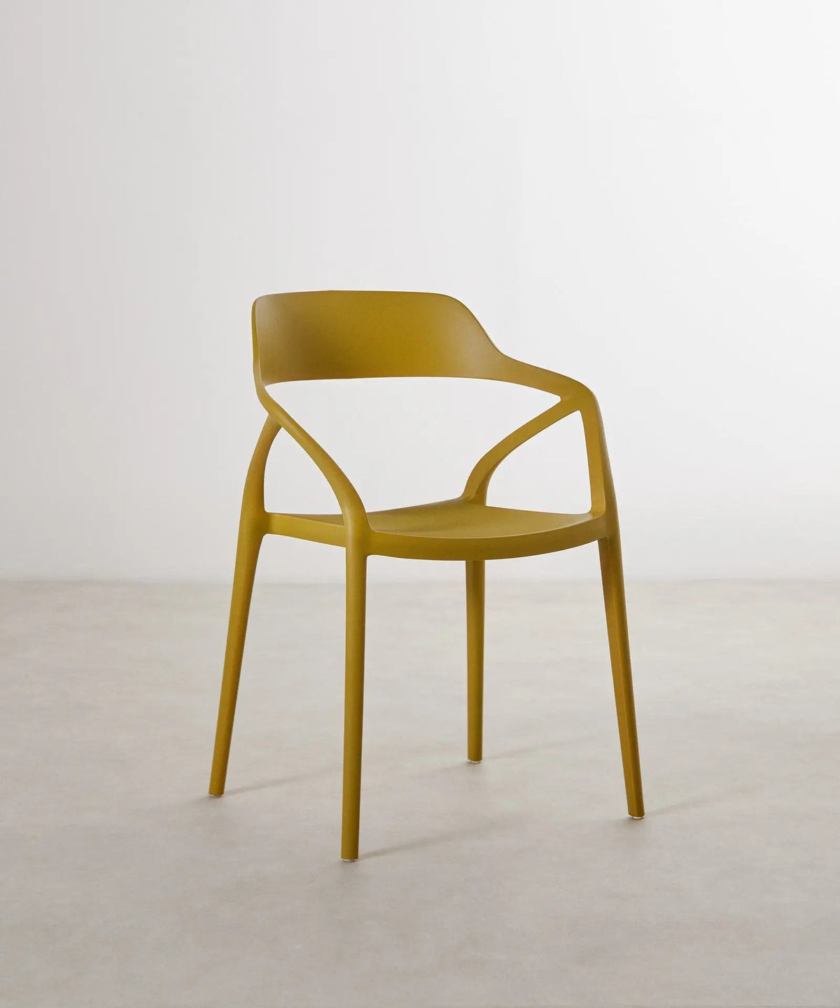 Chaise en polypropylène avec accoudoirs Grace