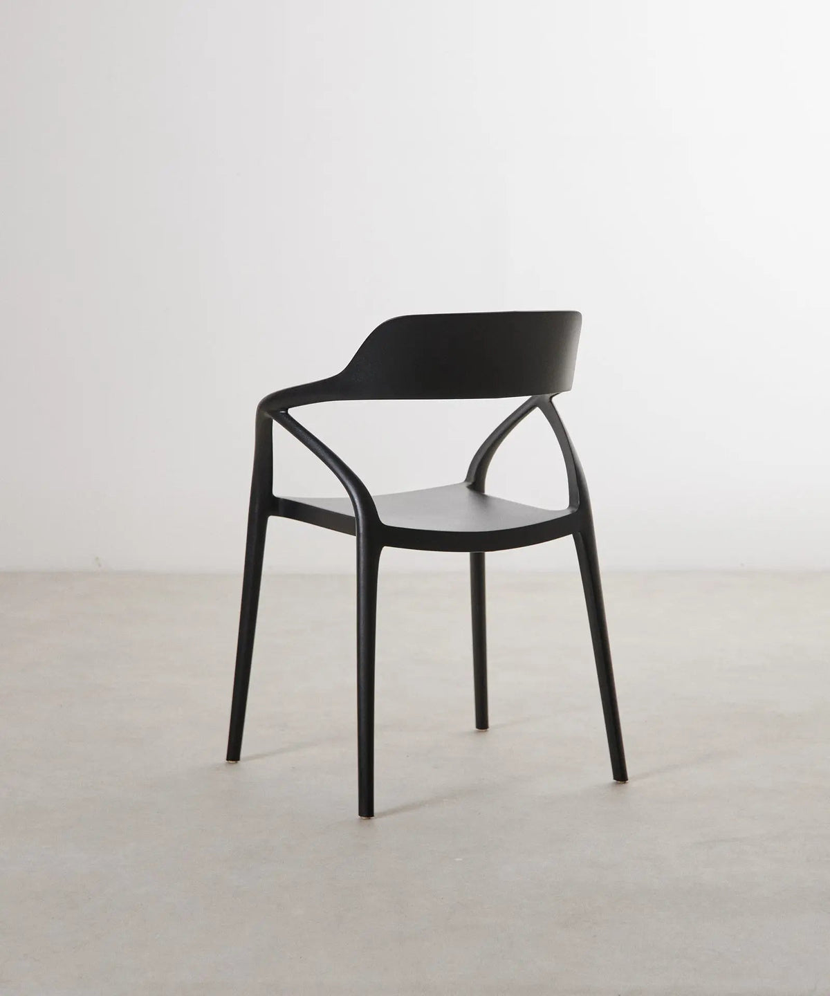 Chaise en polypropylène avec accoudoirs Grace