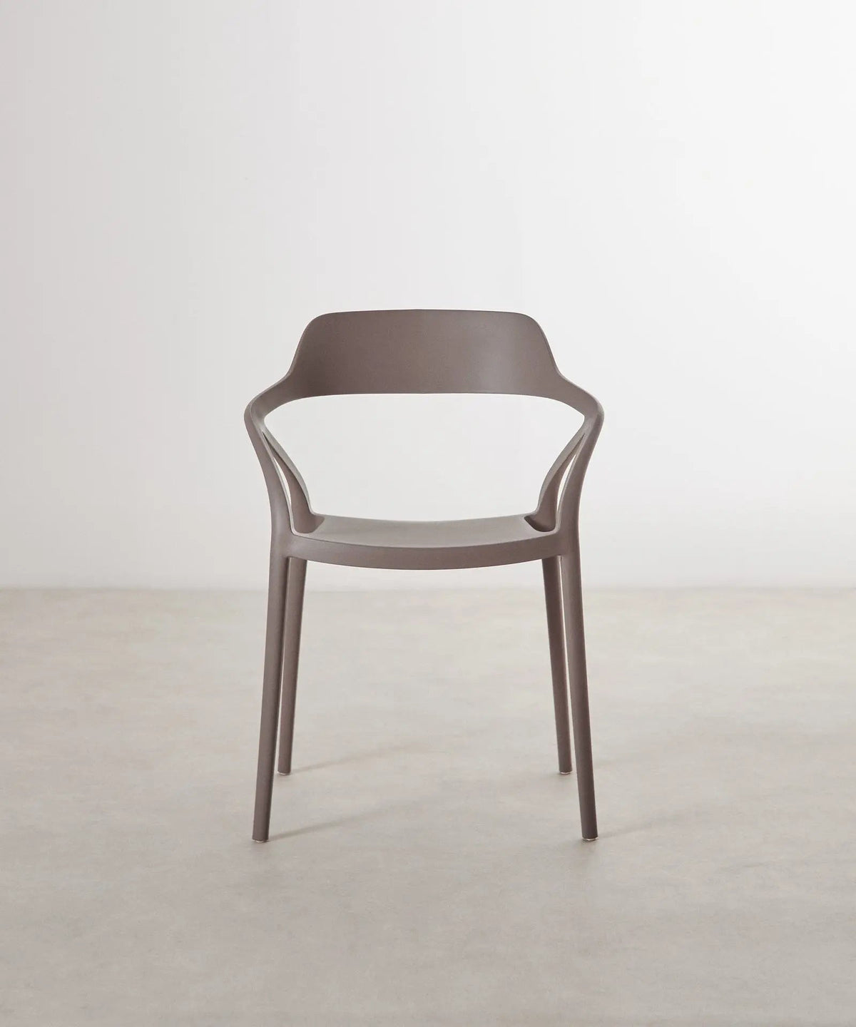 Chaise en polypropylène avec accoudoirs Grace