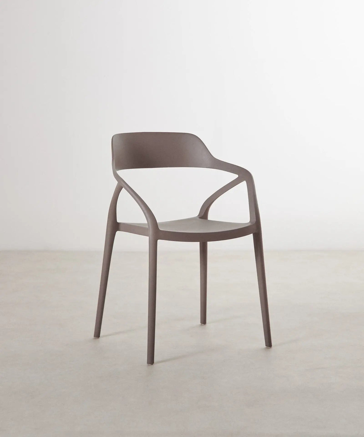 Chaise en polypropylène avec accoudoirs Grace