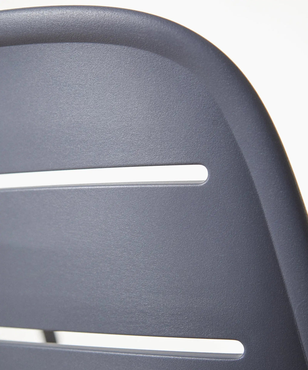 Chaise empilable en polypropylène avec accoudoirs Mila