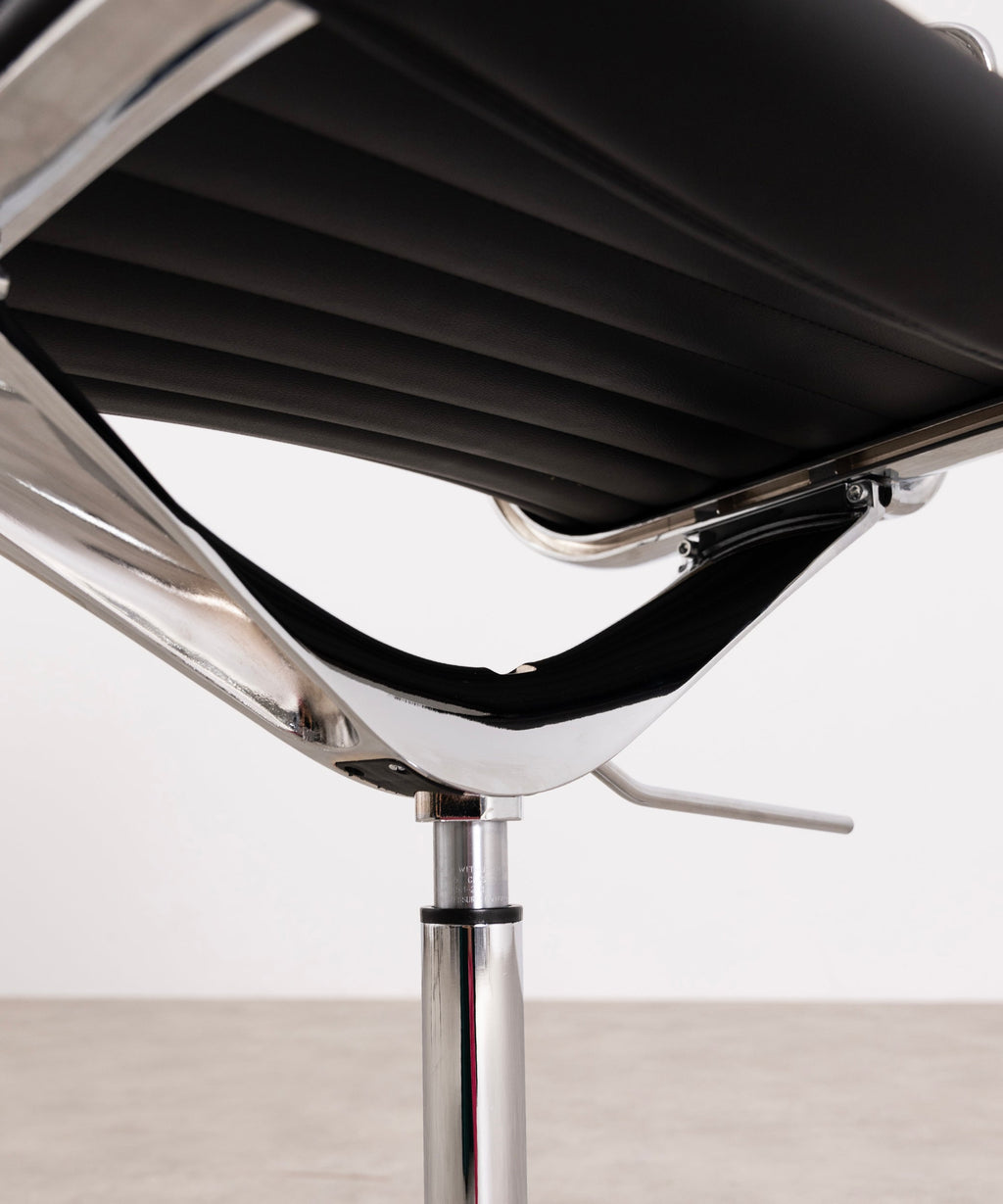 Chaise de Bureau en Cuir Low Back Baltimore
