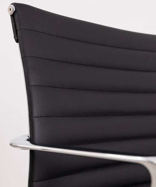 Chaise de Bureau en Cuir Low Back Baltimore