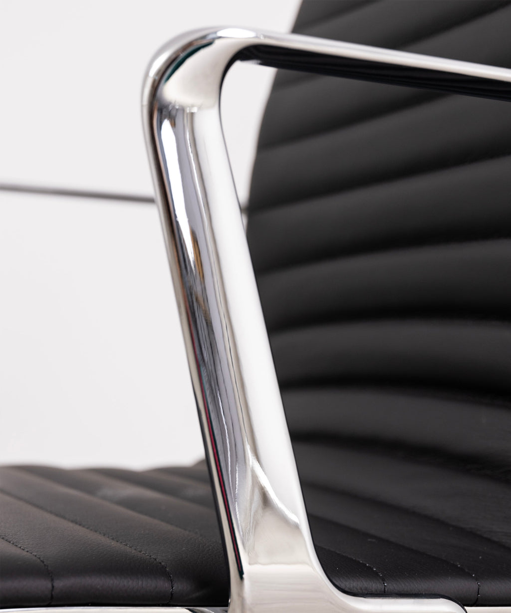 Chaise de Bureau en Cuir Low Back Baltimore