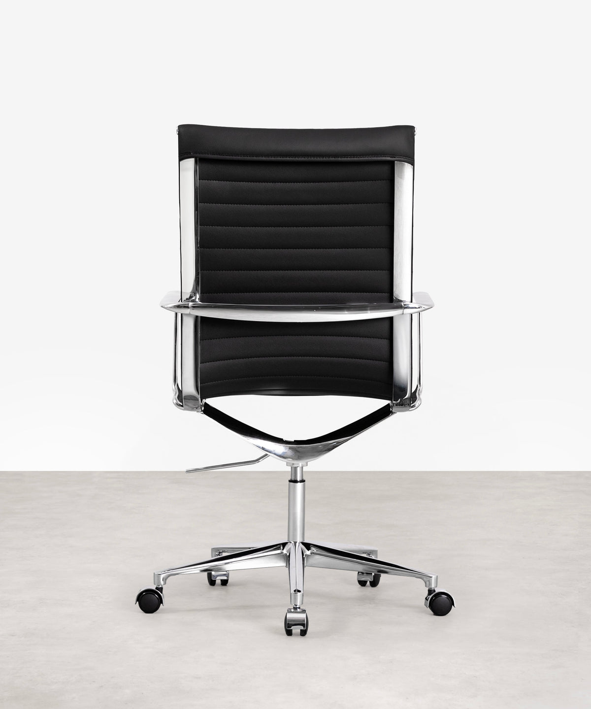 Chaise de Bureau en Cuir High Back Baltimore