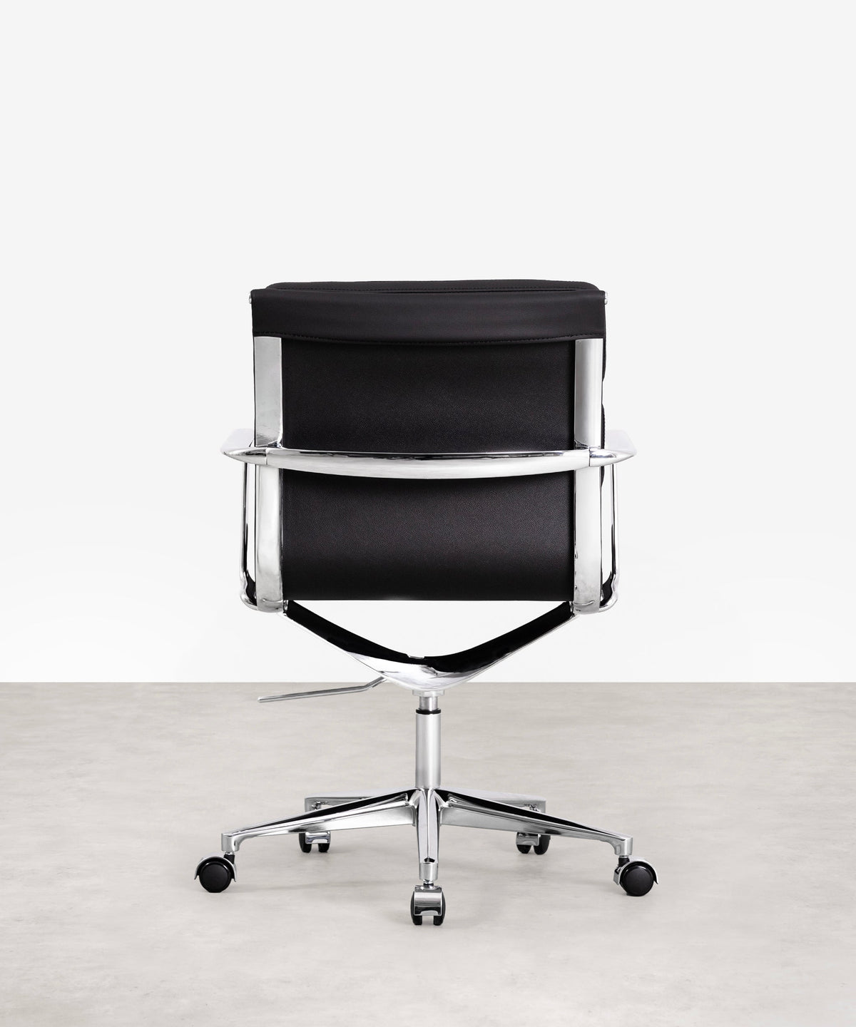 Chaise de Bureau en Cuir Low Back Boston