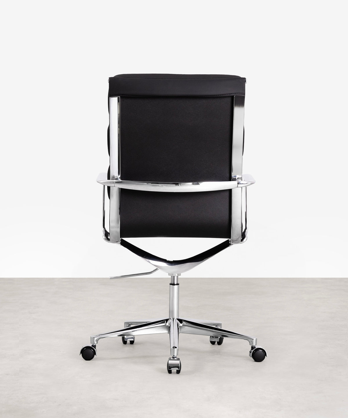 Chaise de Bureau en Cuir High Back Boston