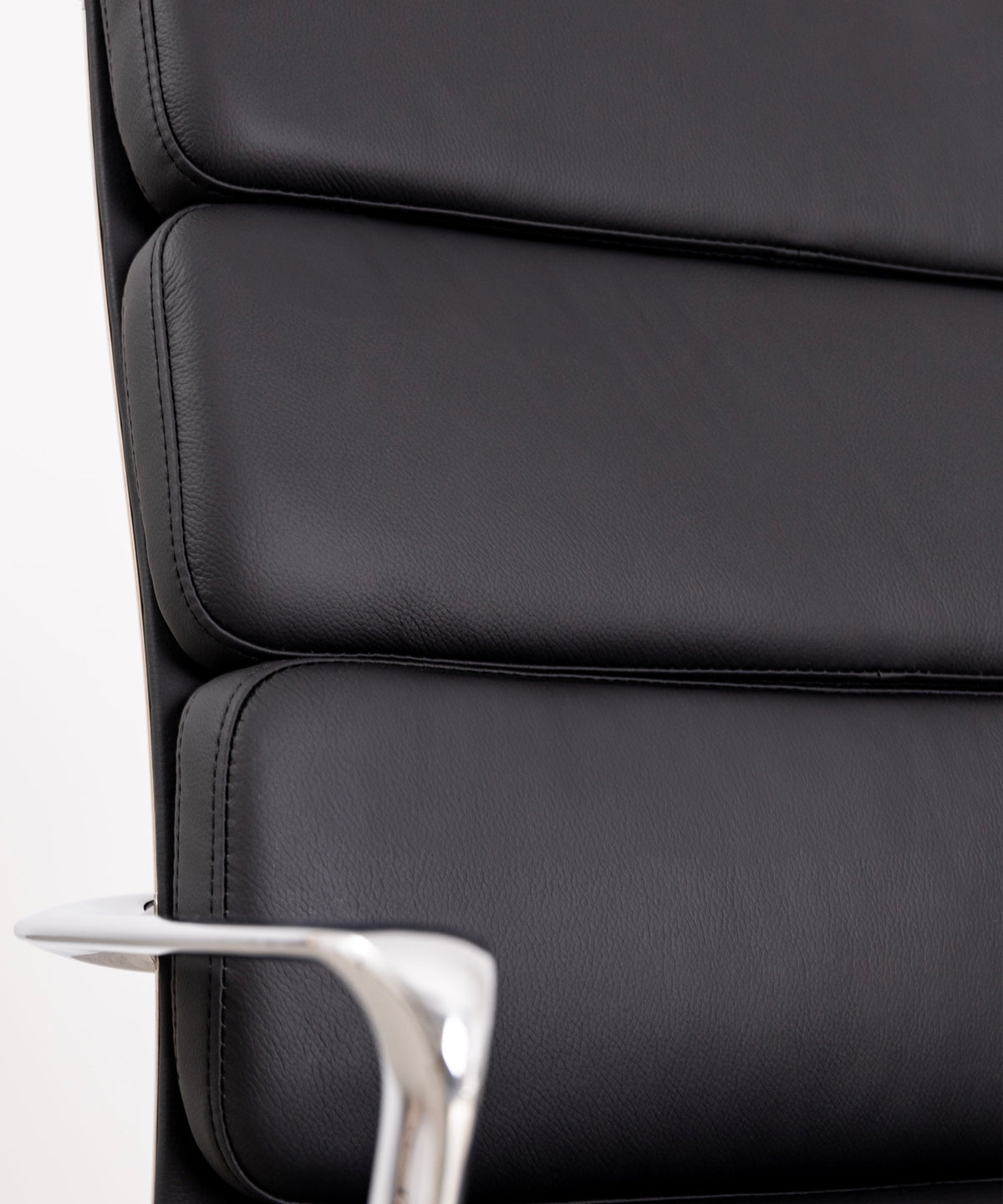 Chaise de Bureau en Cuir High Back Boston
