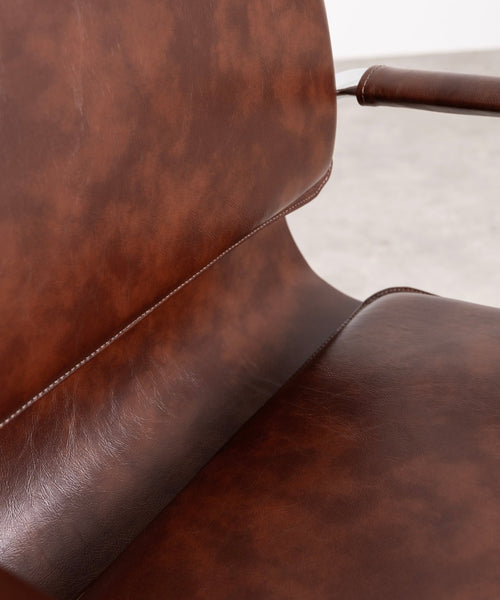 Chaise de Bureau en Similicuir High Back Dallas