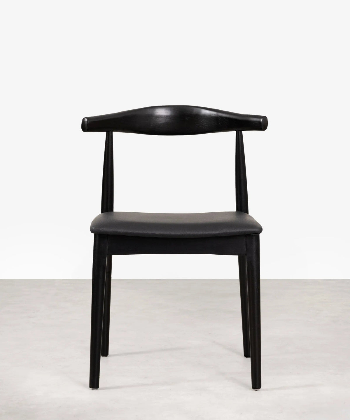 Chaise de salle à manger en bois et similicuir Denver