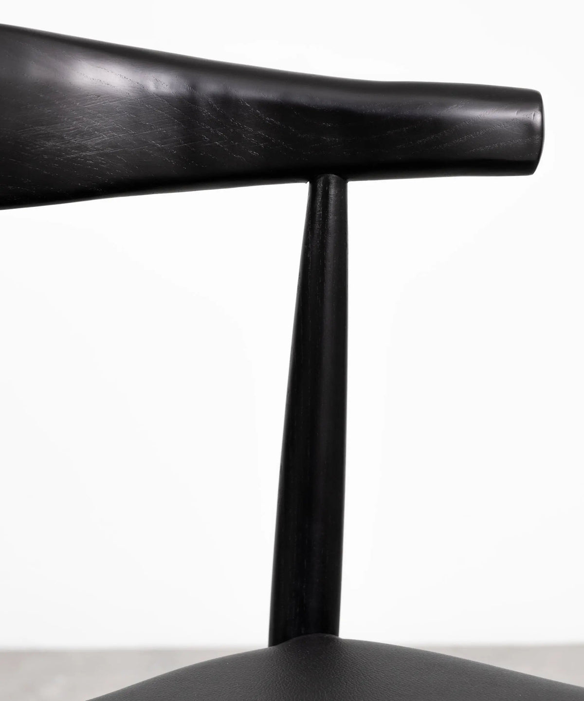 Chaise de salle à manger en bois et similicuir Denver
