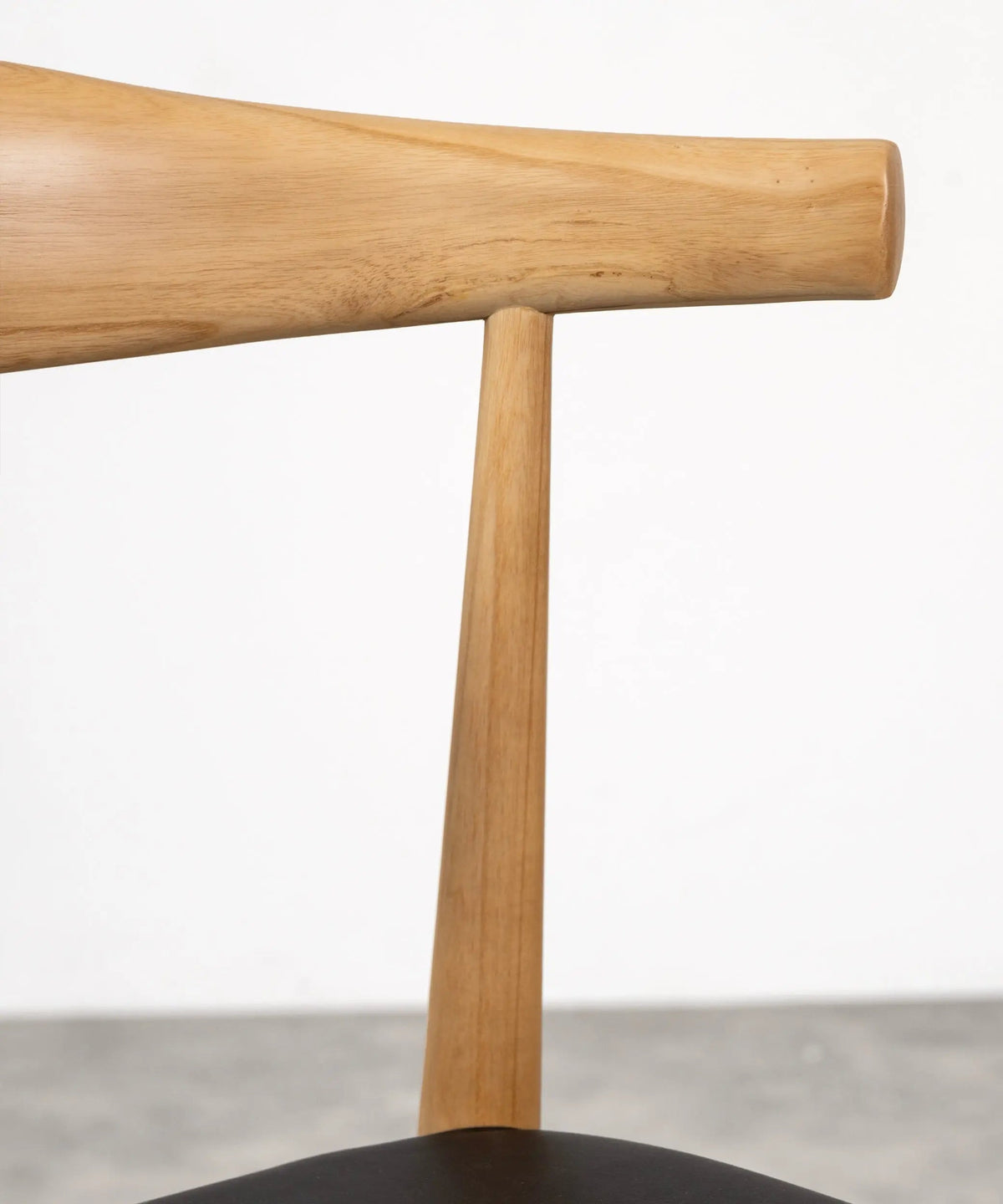 Chaise de salle à manger en bois et similicuir Denver
