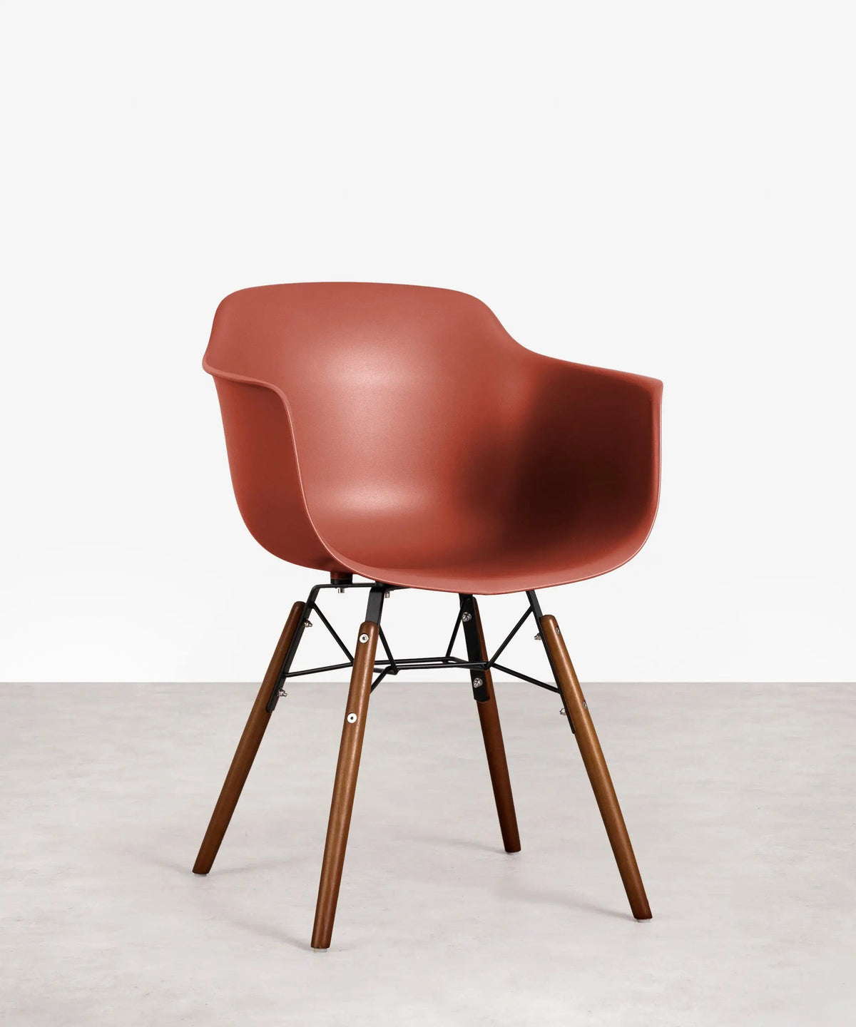 Chaise en Polypropylène et Bois avec Accoudoirs Elon Arms - Special Edition