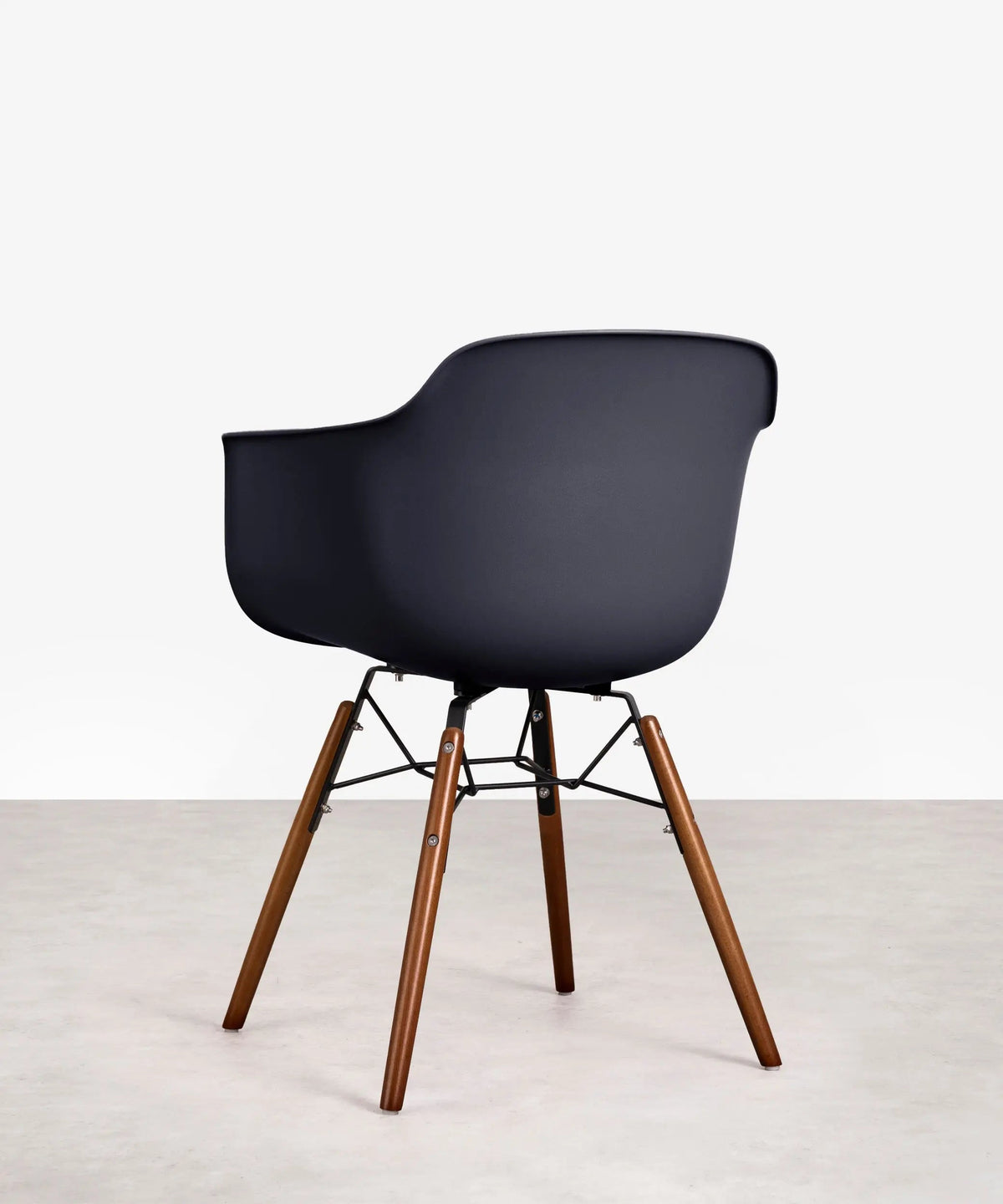 Chaise en Polypropylène et Bois avec Accoudoirs Elon Arms - Special Edition