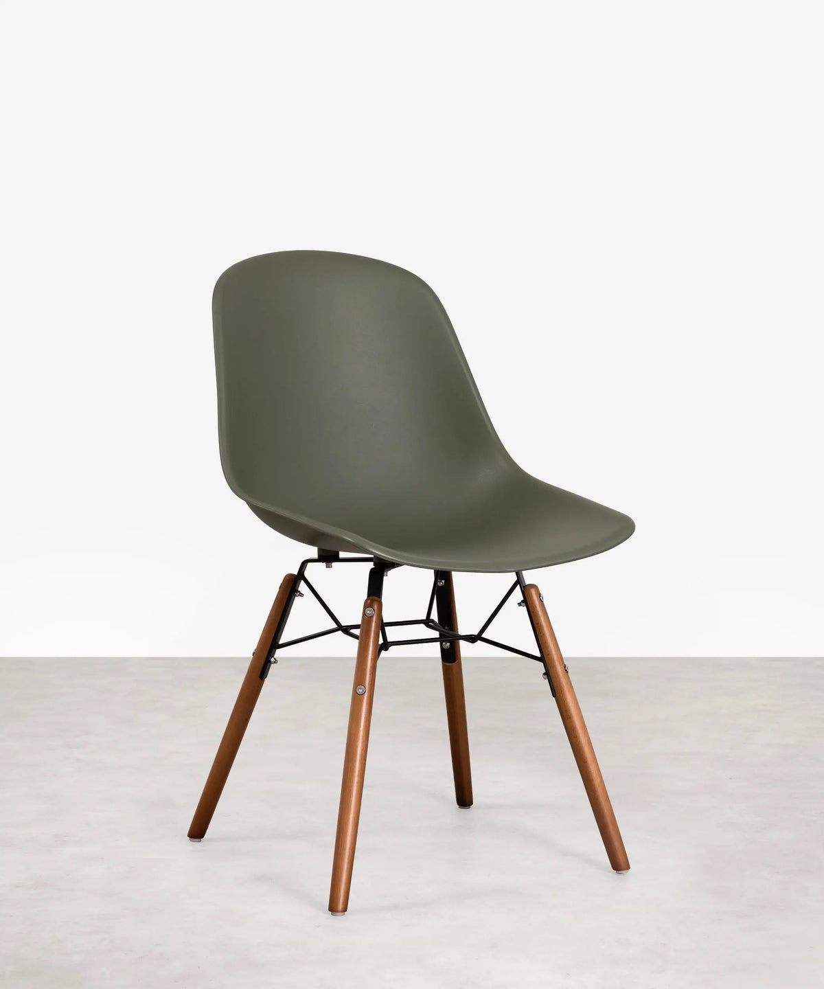Chaise de salle à manger en polypropylène et bois Elon - Special Edition