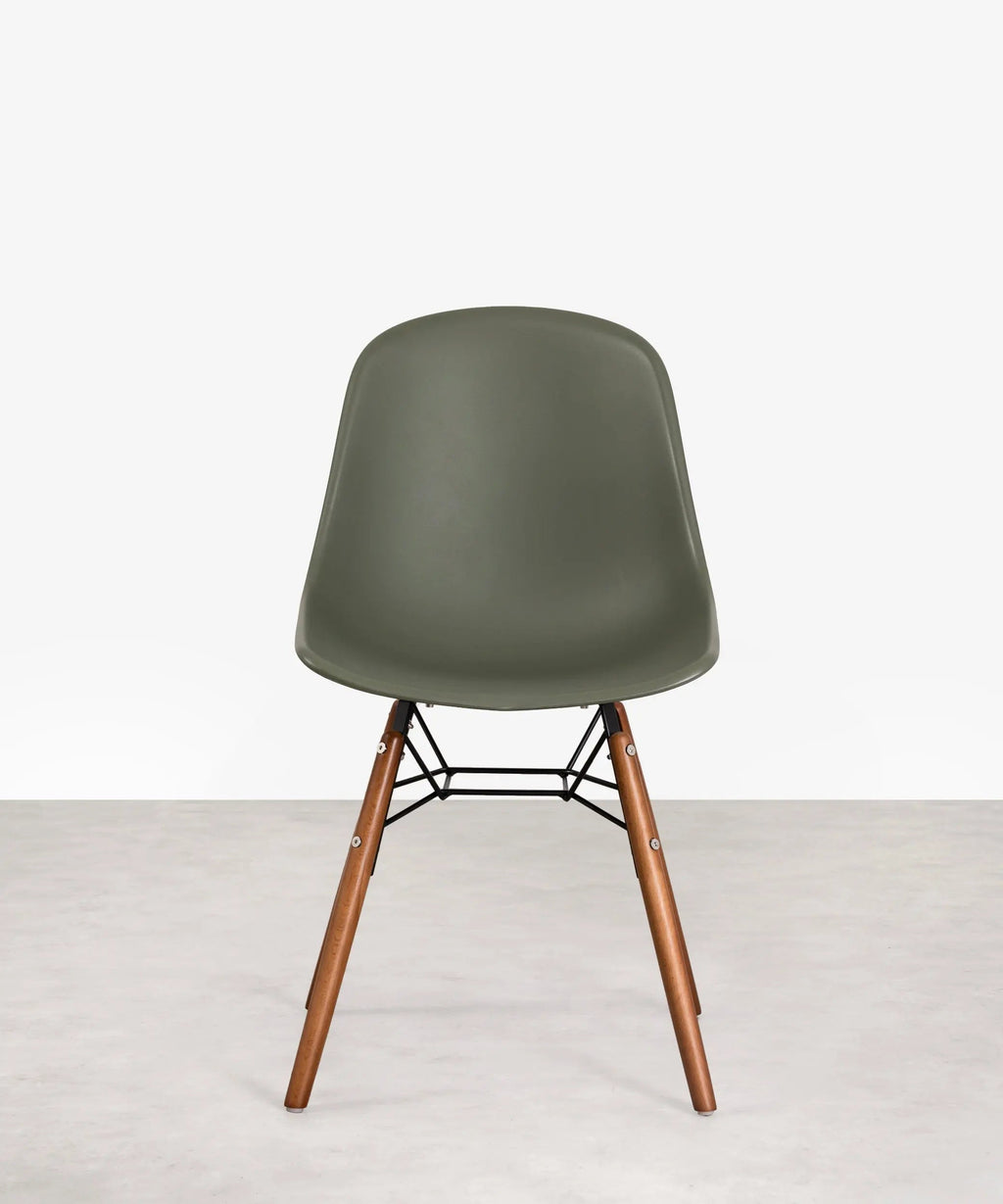 Chaise de salle à manger en polypropylène et bois Elon - Special Edition