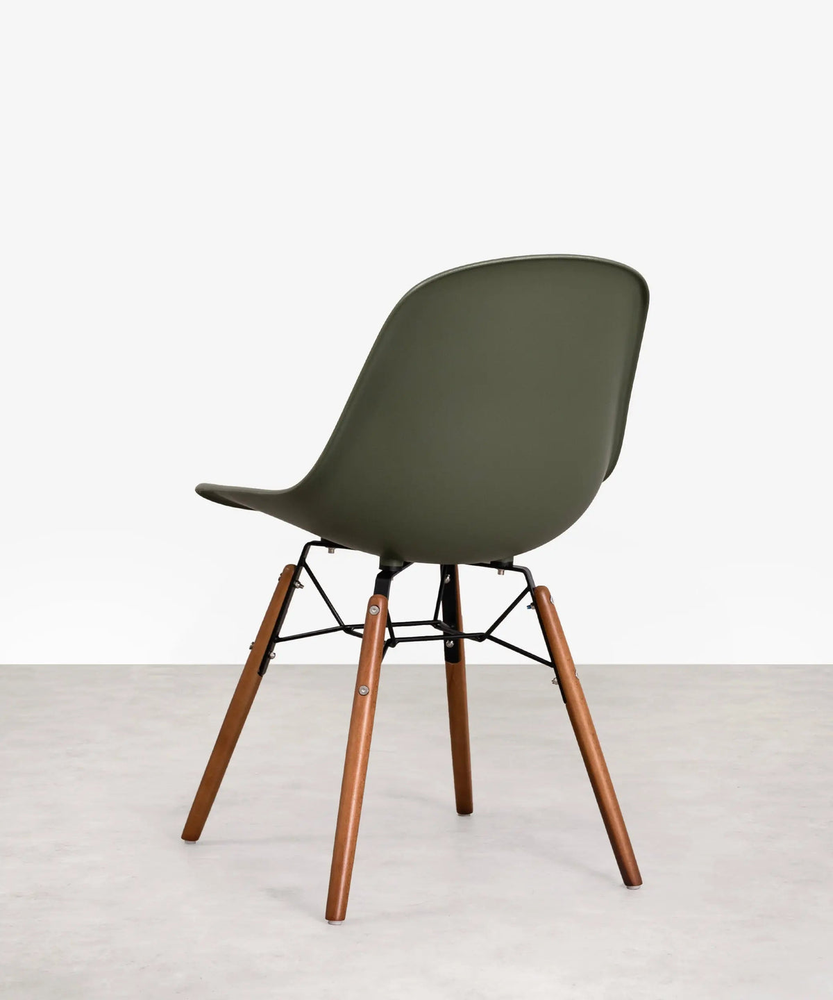 Chaise de salle à manger en polypropylène et bois Elon - Special Edition
