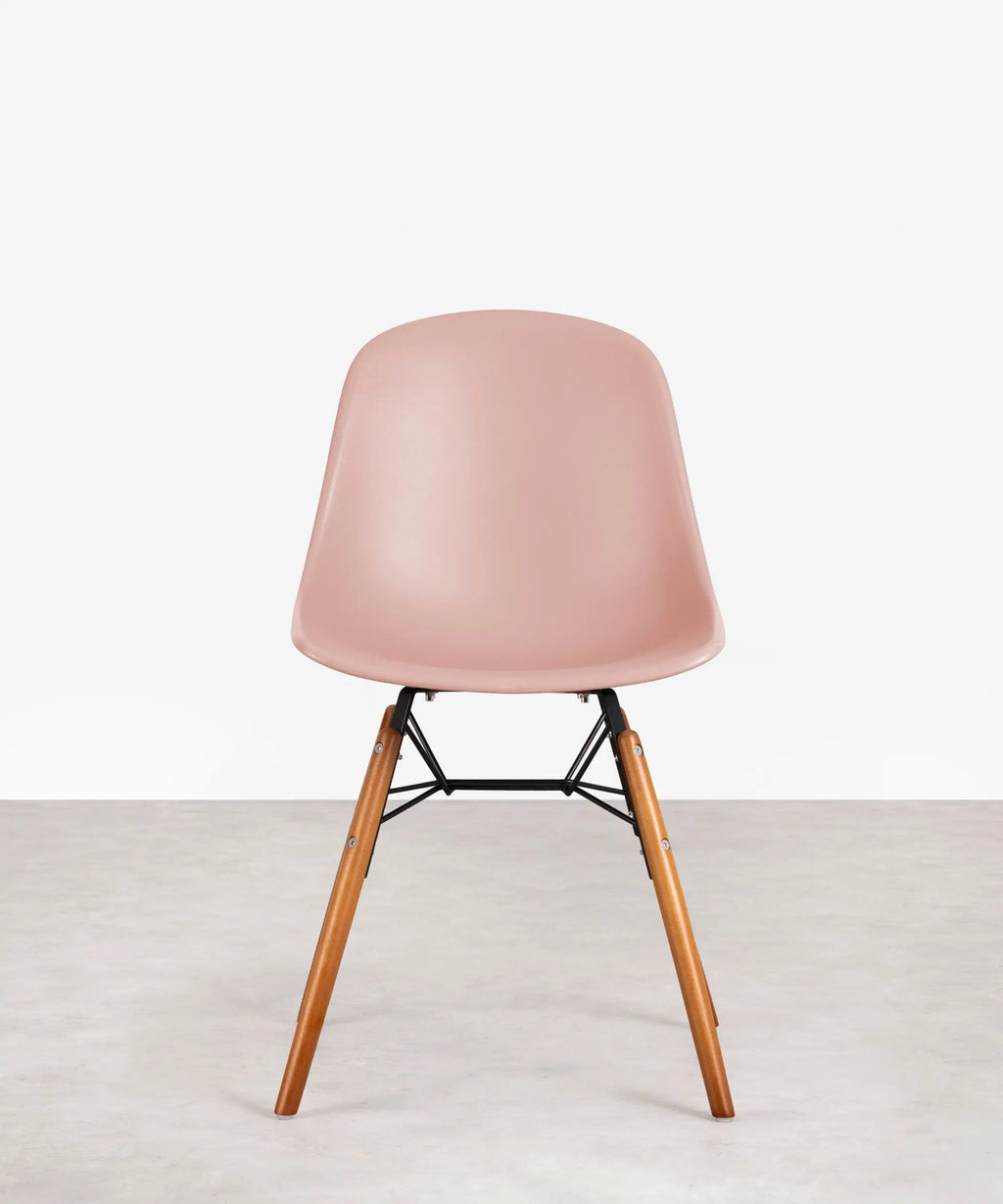 Chaise de salle à manger en polypropylène et bois Elon - Special Edition