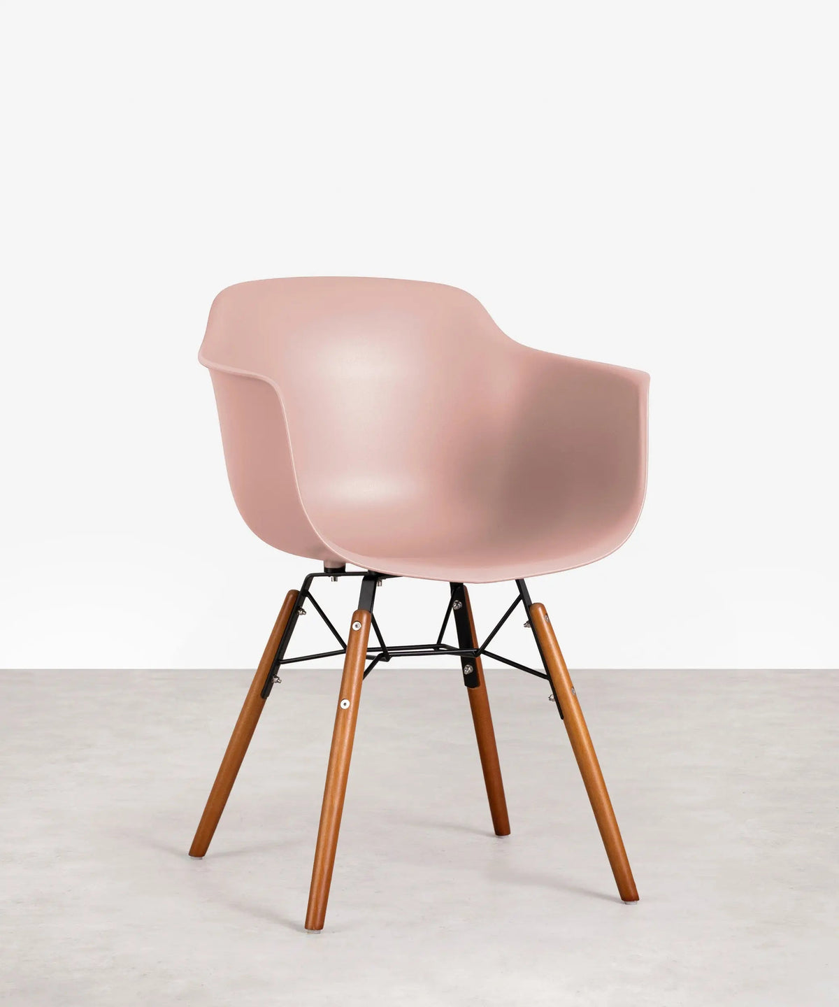 Chaise en Polypropylène et Bois avec Accoudoirs Elon Arms - Special Edition